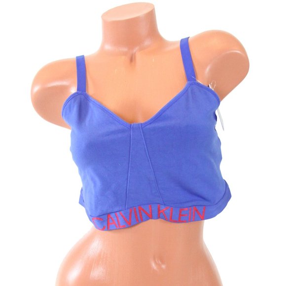 CALVIN KLEIN STATEMENT 1981 UNLINED TRIANGLE BRA - Picture 2 of 4